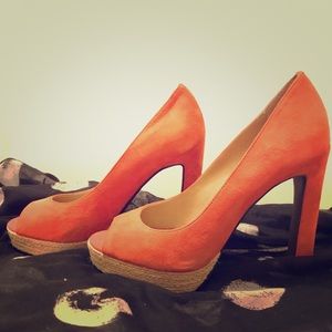Tangerine Heels